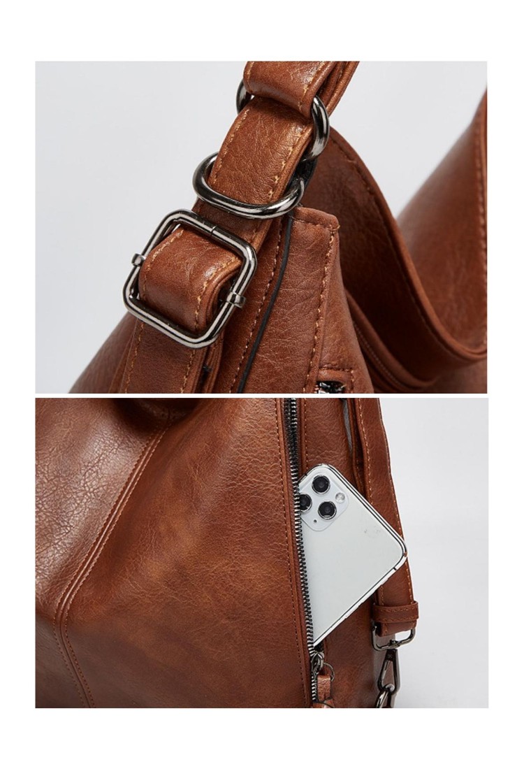 Women's 3-in-1 Shoulder / Crossbody / Backpack Bag 525606