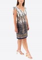 Elastic Lace Dress With Sura 525719-1