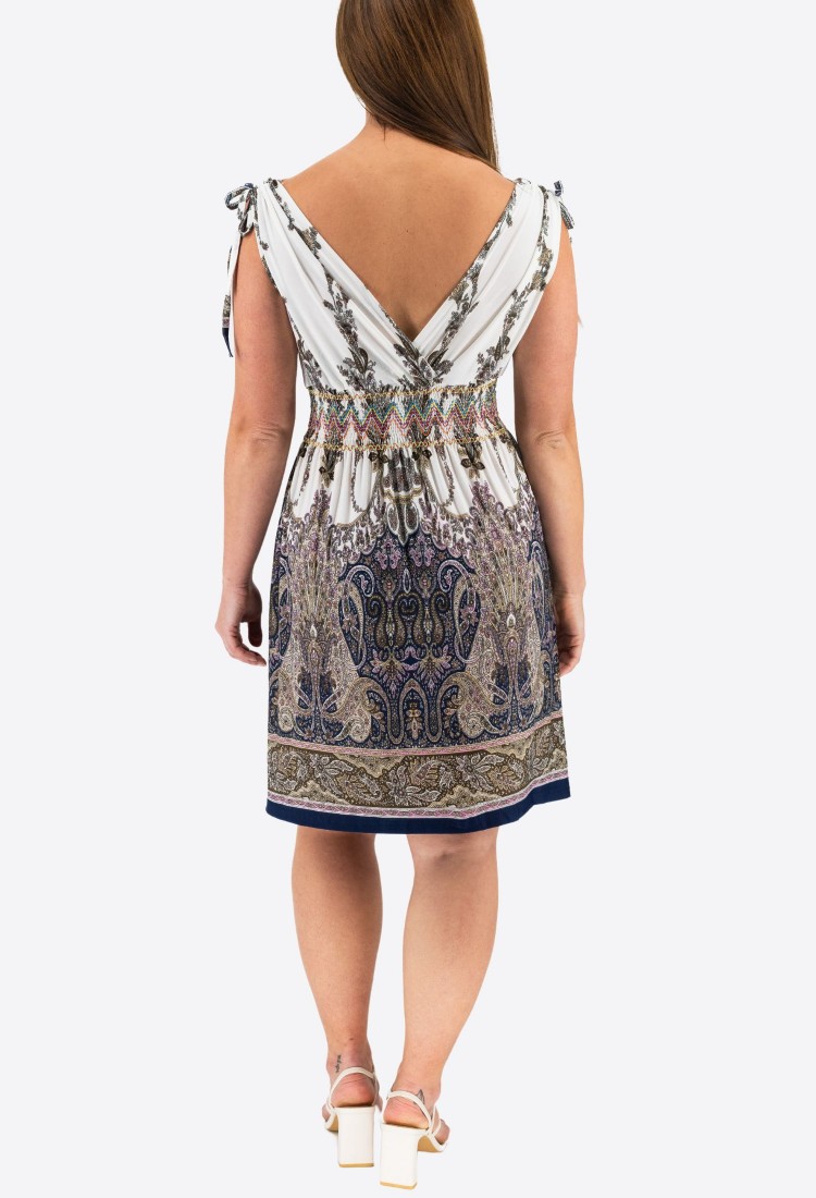 Elastic Lace Dress With Sura 525719-1