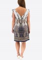 Elastic Lace Dress With Sura 525719-1