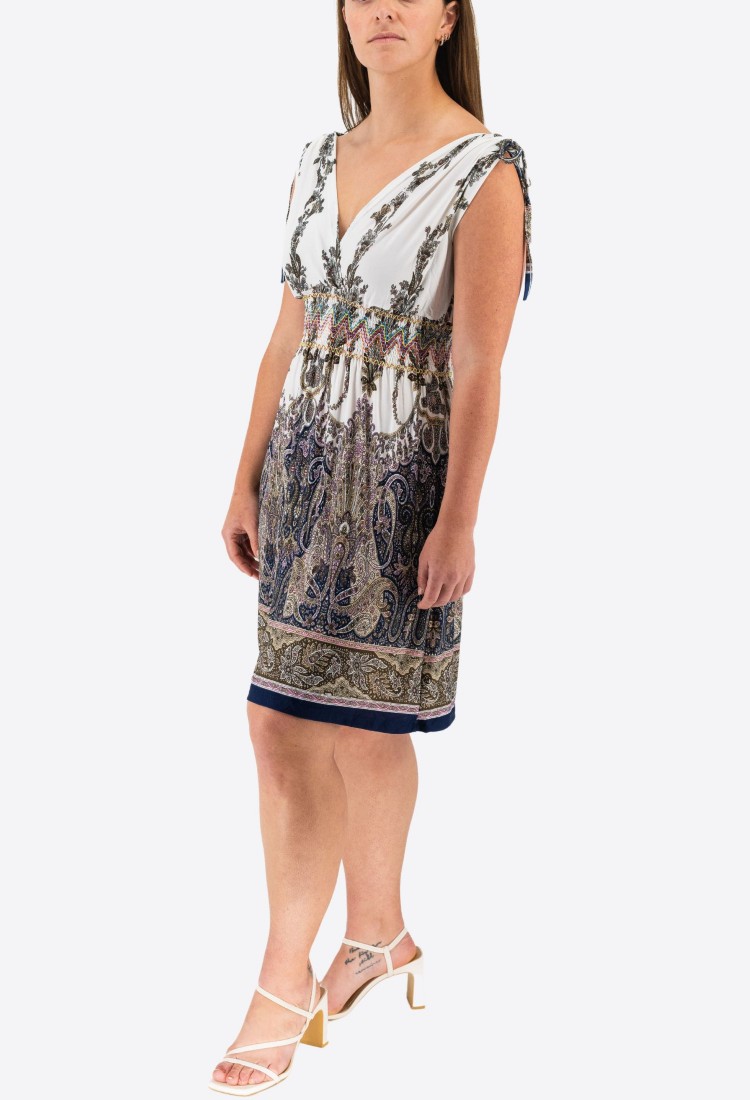 Elastic Lace Dress With Sura 525719-1