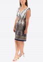 Elastic Lace Dress With Sura 525719-1