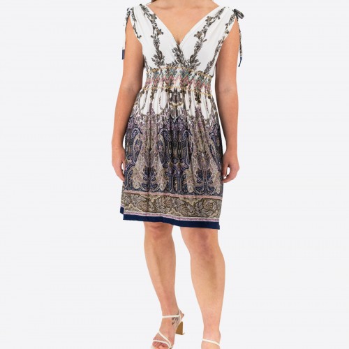 Elastic Lace Dress With Sura 525719-1