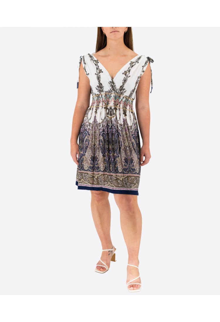 Elastic Lace Dress With Sura 525719-1