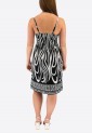 Elastic Dress With Meander 524027-1