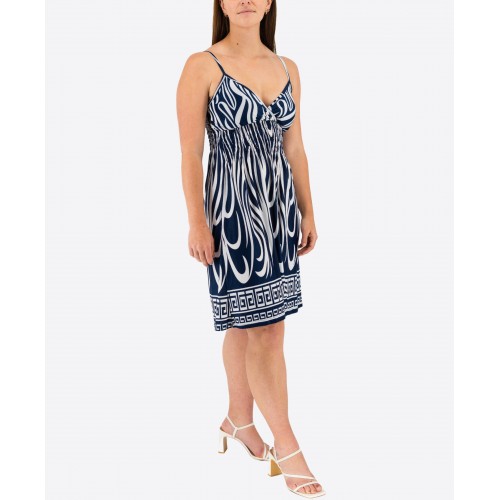 Elastic Dress With Meander 524027-1