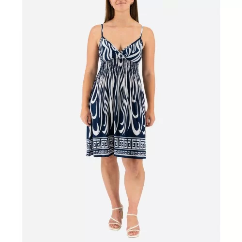 Elastic Dress With Meander 524027-1