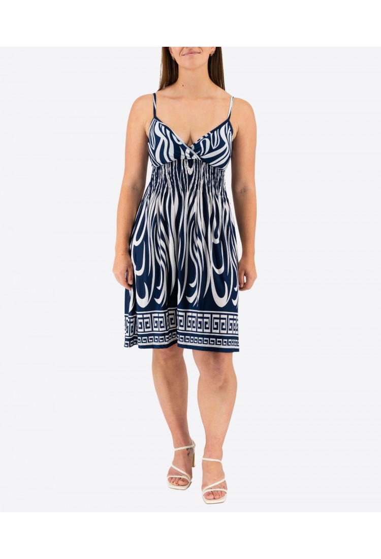 Elastic Dress With Meander 524027-1