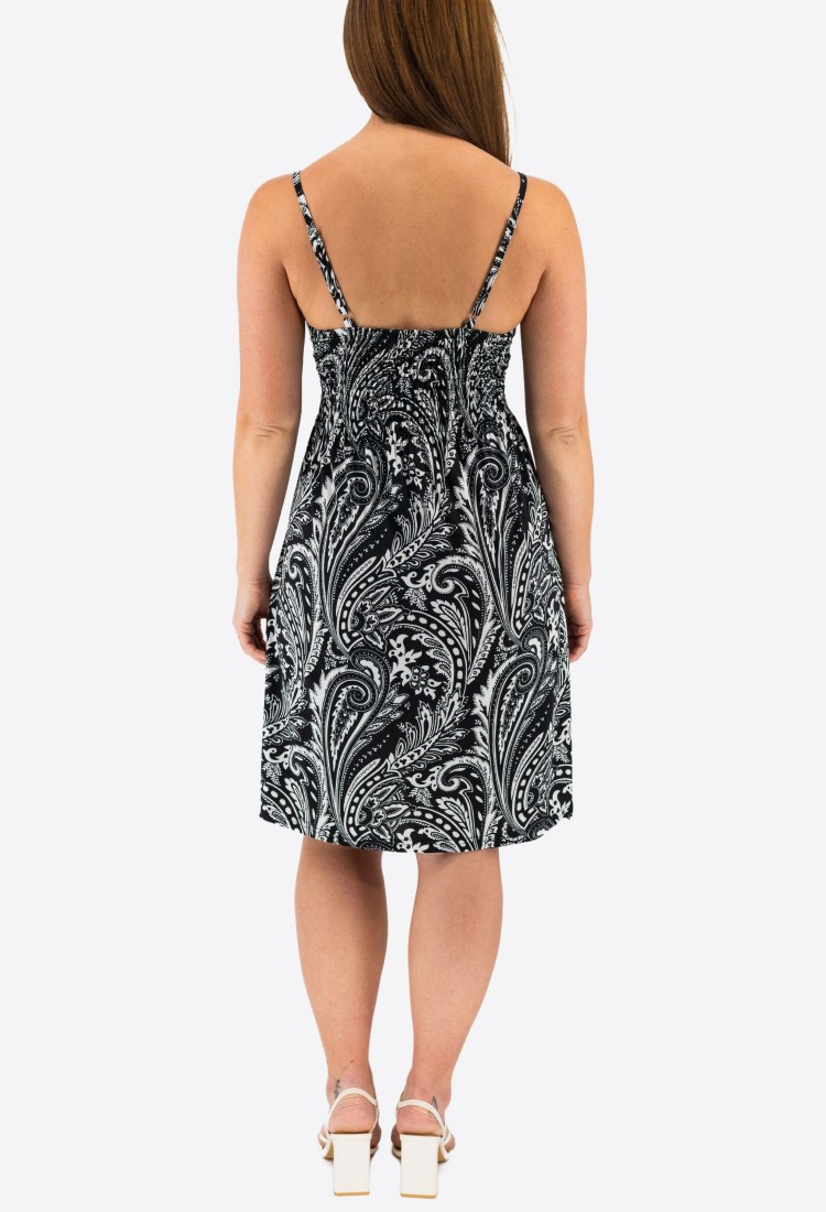 Elastic Dress With Lace 524027-2