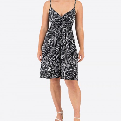 Elastic Dress With Lace 524027-2