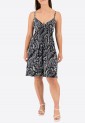 Elastic Dress With Lace 524027-2 Elastic Dress With Lace 524027-2