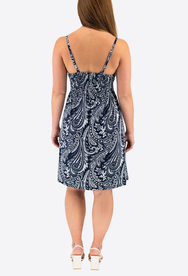 Elastic Dress With Lace 524027-2