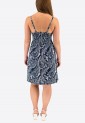 Elastic Dress With Lace 524027-2