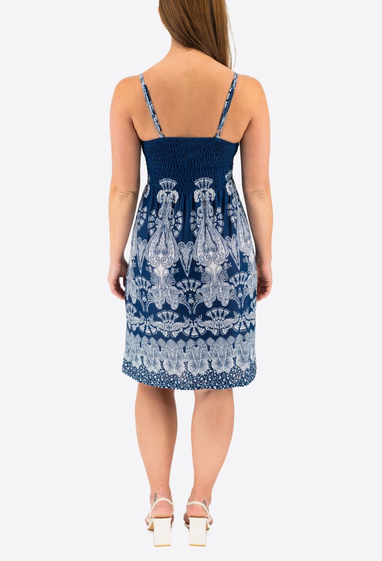 Elastic Dress With Designs 524027-3