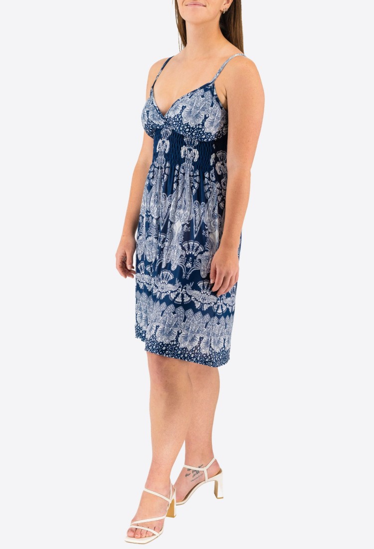 Elastic Dress With Designs 524027-3