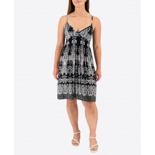 Elastic Dress With Designs 524027-3