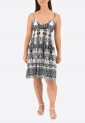 Elastic Dress With Designs 524027-3 Elastic Dress With Designs 524027-3
