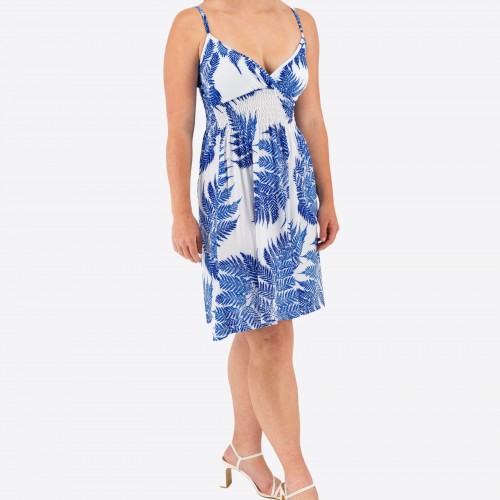 Floral Elastic Dress 524027-5