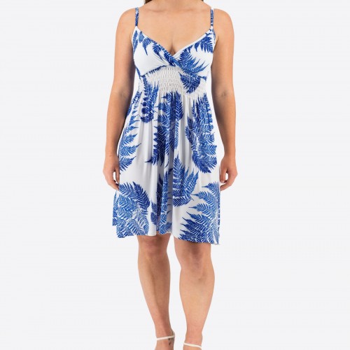 Floral Elastic Dress 524027-5