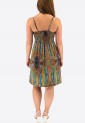 Printed Elastic Dress 524027-6