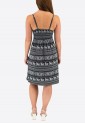 Printed Elastic Dress 524027-7