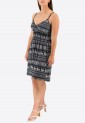 Printed Elastic Dress 524027-7