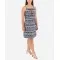 Printed Elastic Mini Dress 525694-1