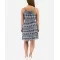 Printed Elastic Mini Dress 525694-1