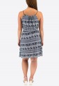 Printed Elastic Mini Dress 525694-1