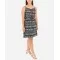 Printed Elastic Mini Dress 525694-1
