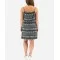 Printed Elastic Mini Dress 525694-1