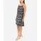 Printed Elastic Mini Dress 525694-1