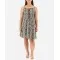 Printed Elastic Mini Dress 525694-2 Printed Elastic Mini Dress 525694-2