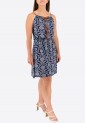Printed Elastic Mini Dress 525694-2