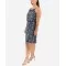 Printed Elastic Mini Dress 525694-2