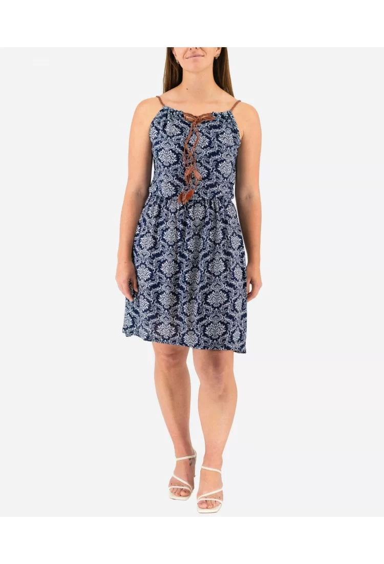 Printed Elastic Mini Dress 525694-2> Printed Elastic Mini Dress 525694-2
