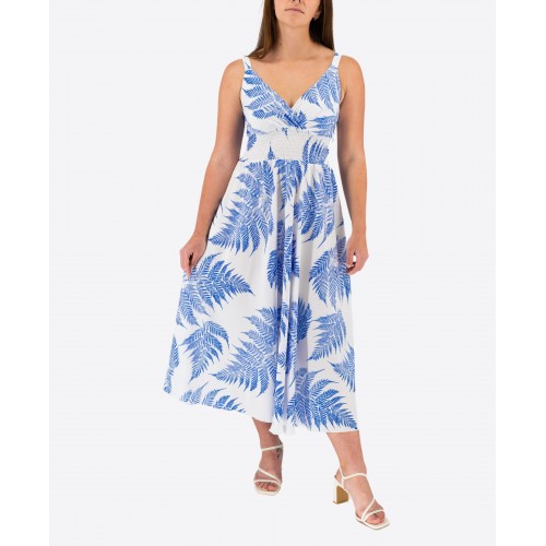 Elastic Midi Dress With Straps 524028-2