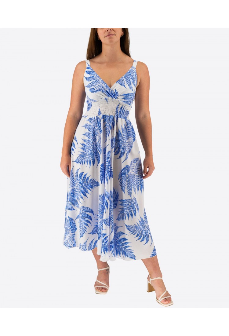 Elastic Midi Dress With Straps 524028-2