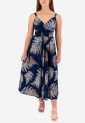 Elastic Midi Dress With Straps 524028-4