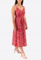 Elastic Midi Dress With Straps 524028-3