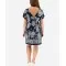Short Sleeve Floral Mini Dress 525695-4