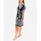 Short Sleeve Floral Mini Dress 525695-4