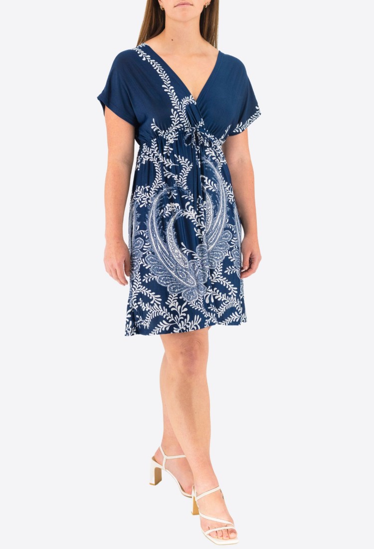 Mini Dress With Short Sleeves 525695-5