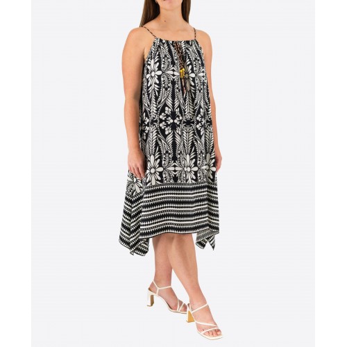 Asymmetric Midi Dress 524031-2