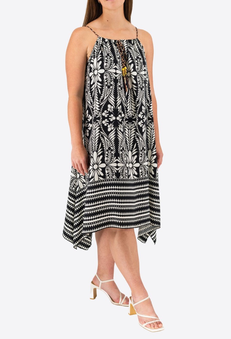 Asymmetric Midi Dress 524031-2