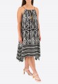 Asymmetric Midi Dress 524031-2