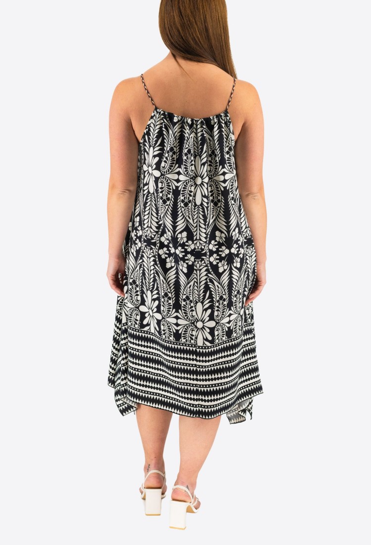 Asymmetric Midi Dress 524031-2