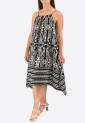 Asymmetric Midi Dress 524031-2