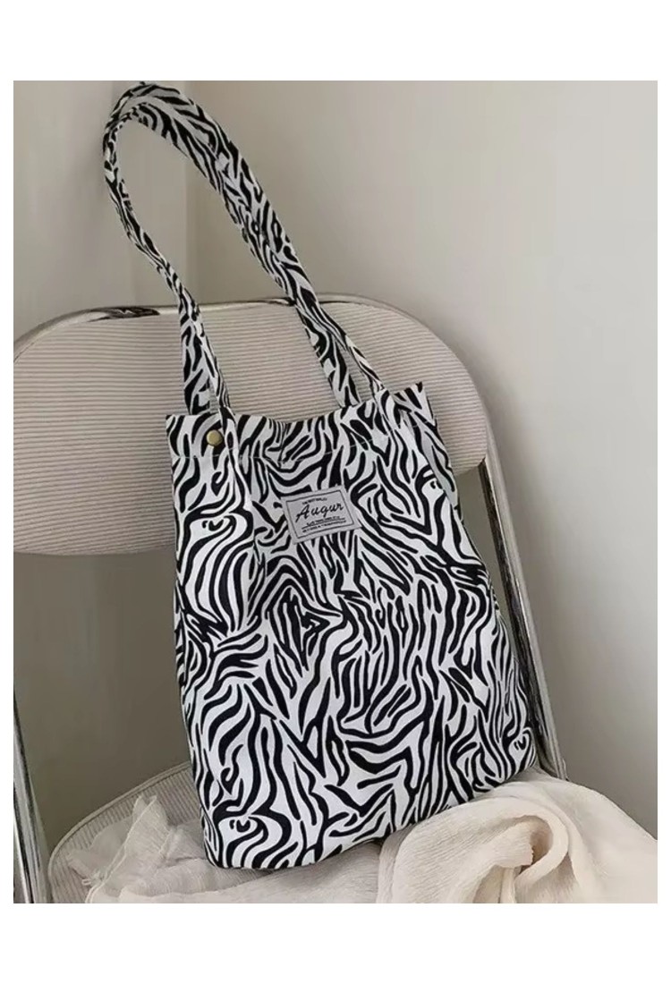 Women's Fabric Bag With Pattern 525609