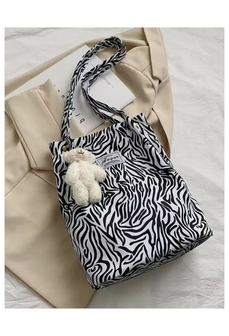 Women's Fabric Bag With Pattern 525609